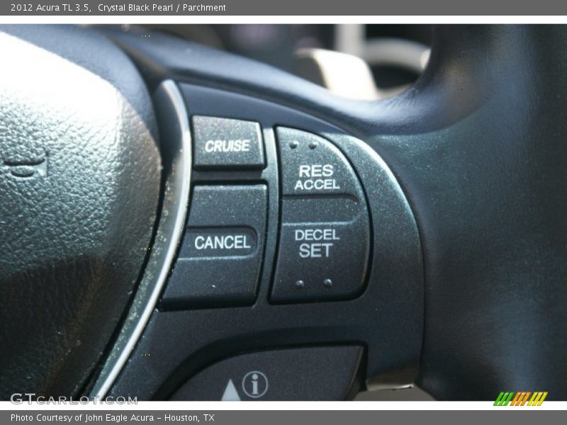 Crystal Black Pearl / Parchment 2012 Acura TL 3.5