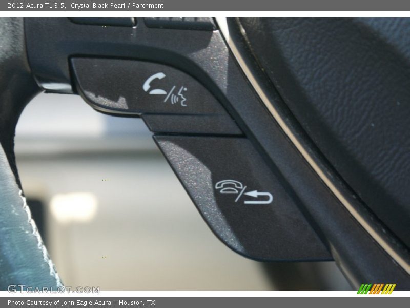 Crystal Black Pearl / Parchment 2012 Acura TL 3.5