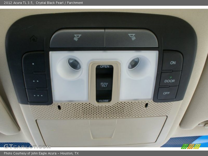 Crystal Black Pearl / Parchment 2012 Acura TL 3.5