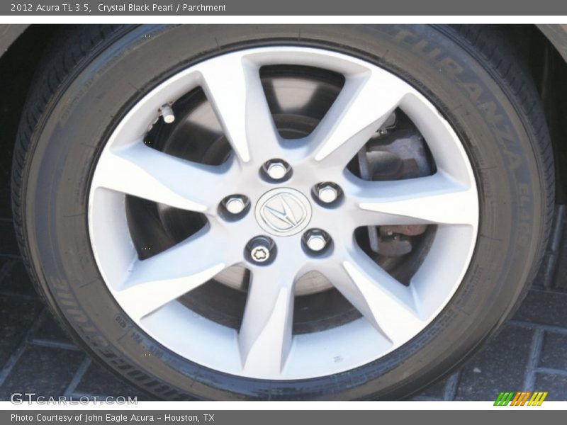 Crystal Black Pearl / Parchment 2012 Acura TL 3.5