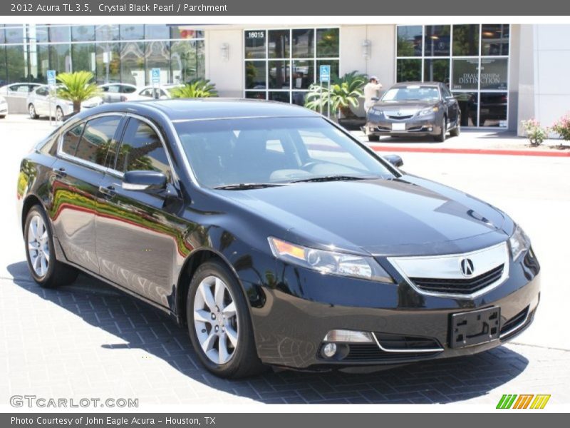Crystal Black Pearl / Parchment 2012 Acura TL 3.5