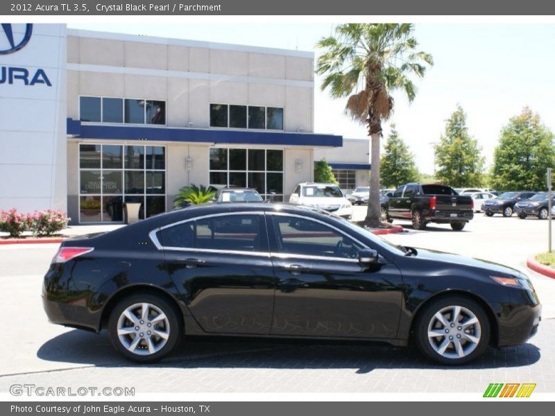 Crystal Black Pearl / Parchment 2012 Acura TL 3.5