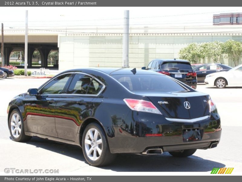 Crystal Black Pearl / Parchment 2012 Acura TL 3.5