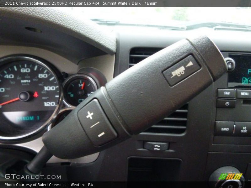 Summit White / Dark Titanium 2011 Chevrolet Silverado 2500HD Regular Cab 4x4