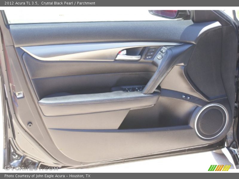 Crystal Black Pearl / Parchment 2012 Acura TL 3.5