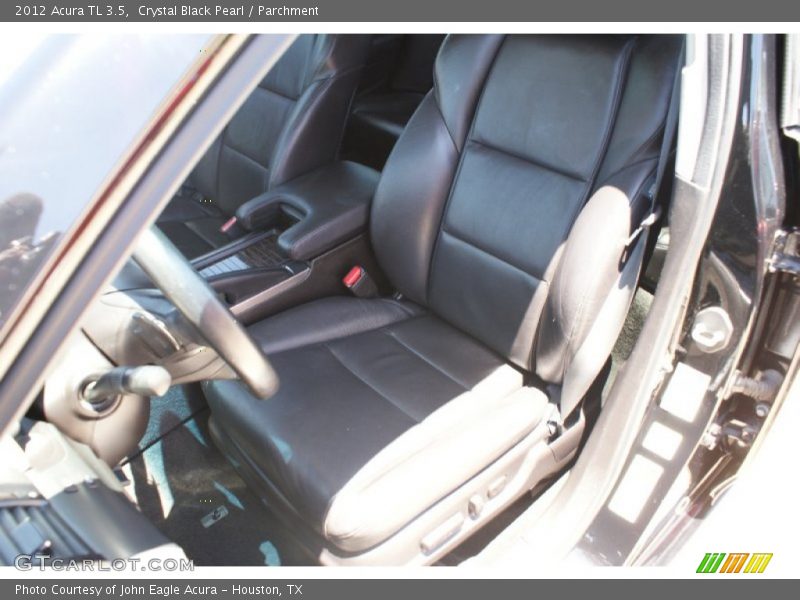 Crystal Black Pearl / Parchment 2012 Acura TL 3.5