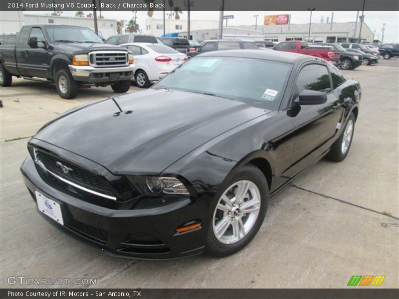 Black / Charcoal Black 2014 Ford Mustang V6 Coupe