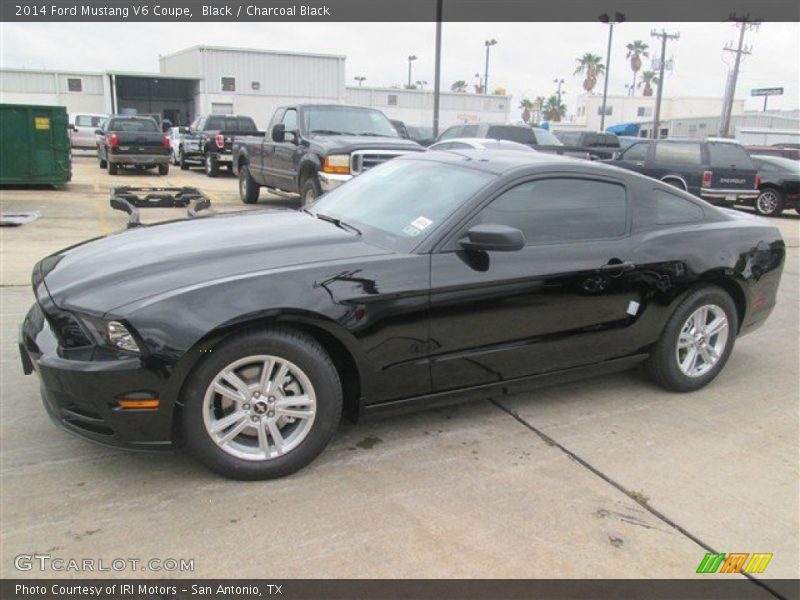Black / Charcoal Black 2014 Ford Mustang V6 Coupe