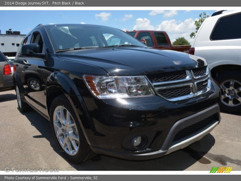 Pitch Black / Black 2014 Dodge Journey SXT