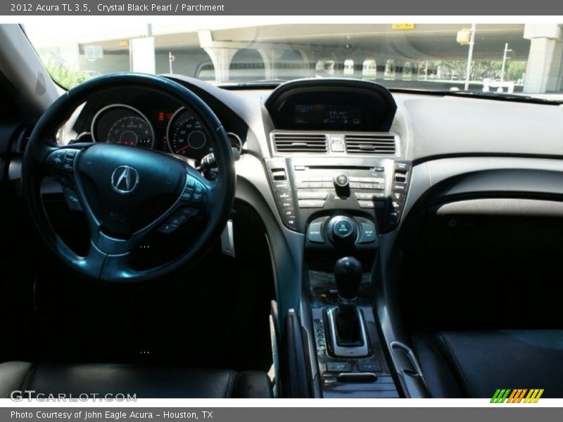 Crystal Black Pearl / Parchment 2012 Acura TL 3.5