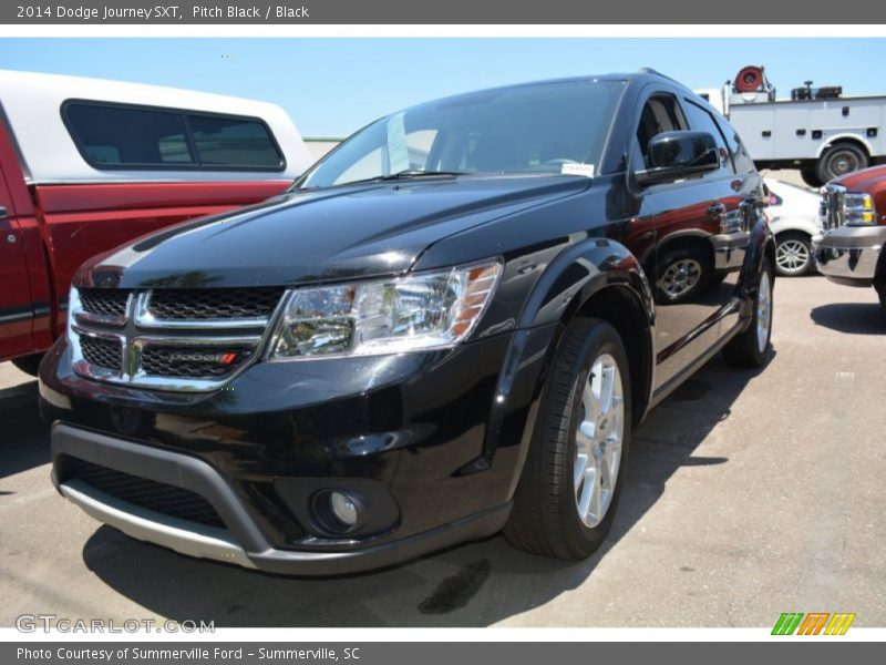 Pitch Black / Black 2014 Dodge Journey SXT