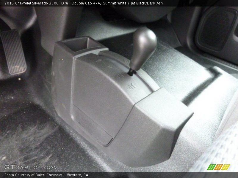 Summit White / Jet Black/Dark Ash 2015 Chevrolet Silverado 3500HD WT Double Cab 4x4