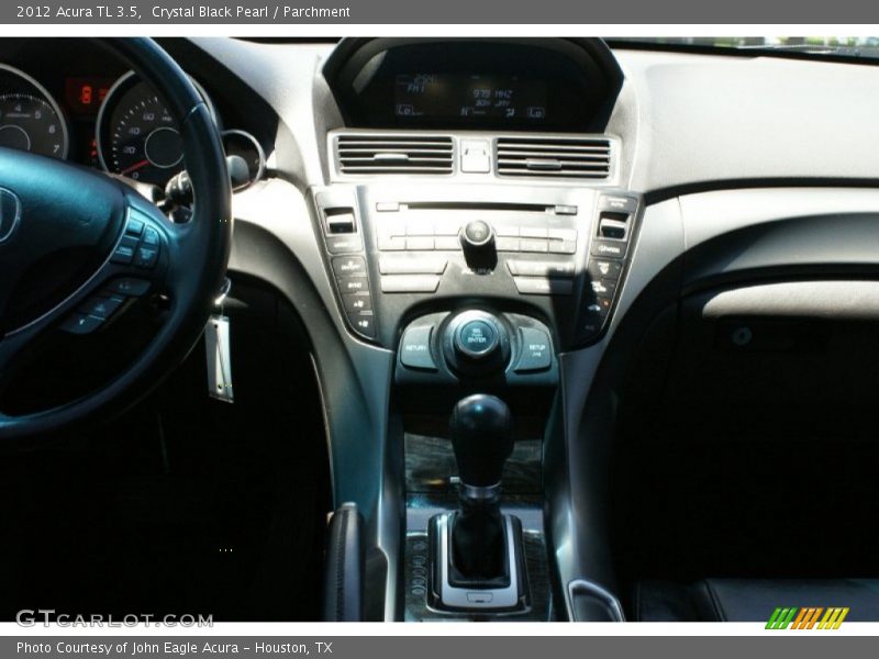 Crystal Black Pearl / Parchment 2012 Acura TL 3.5