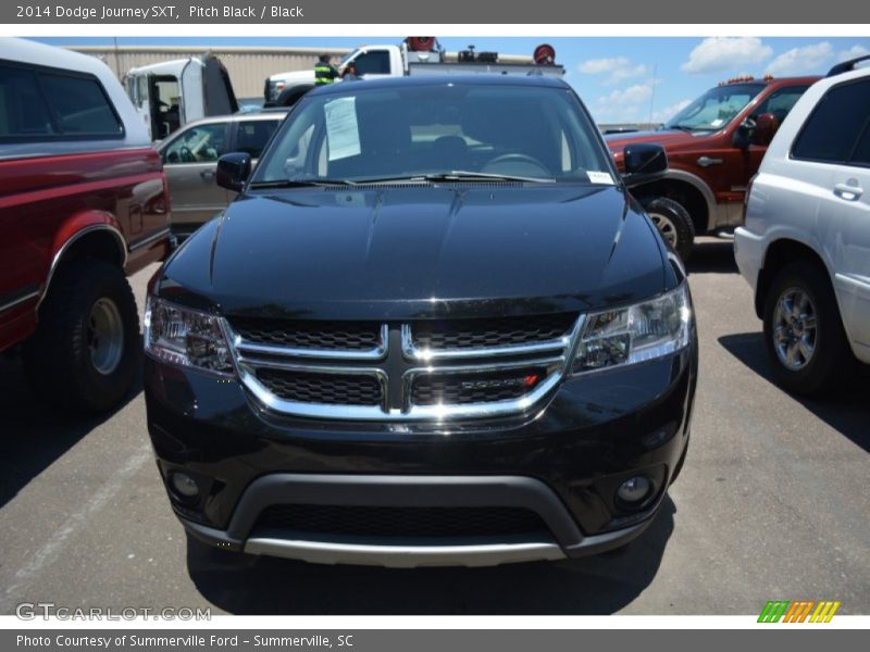 Pitch Black / Black 2014 Dodge Journey SXT