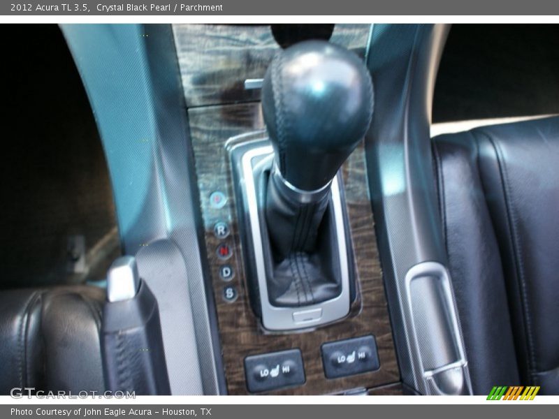 Crystal Black Pearl / Parchment 2012 Acura TL 3.5