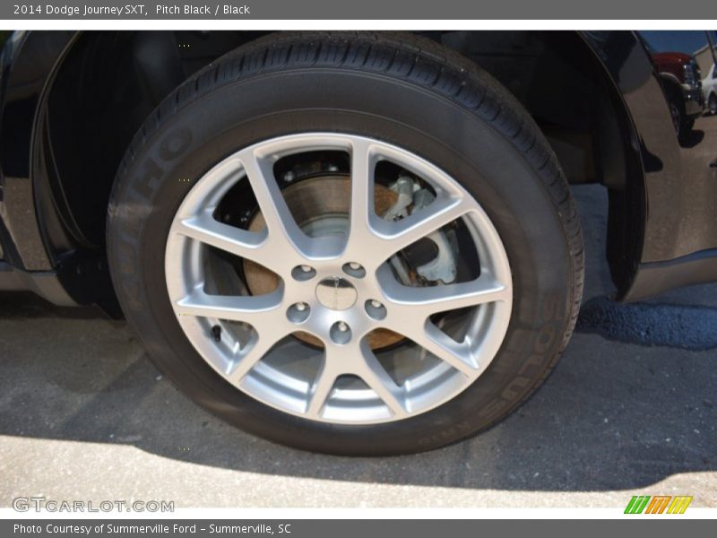 Pitch Black / Black 2014 Dodge Journey SXT