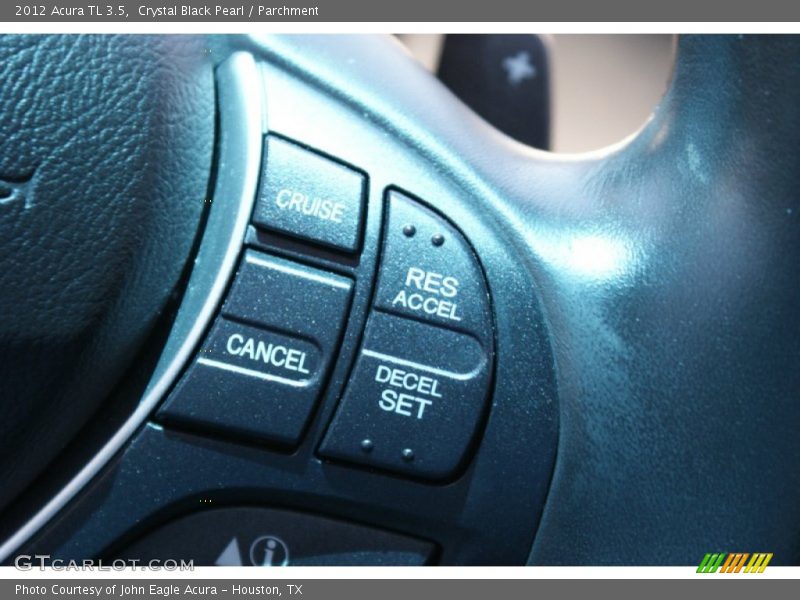 Crystal Black Pearl / Parchment 2012 Acura TL 3.5
