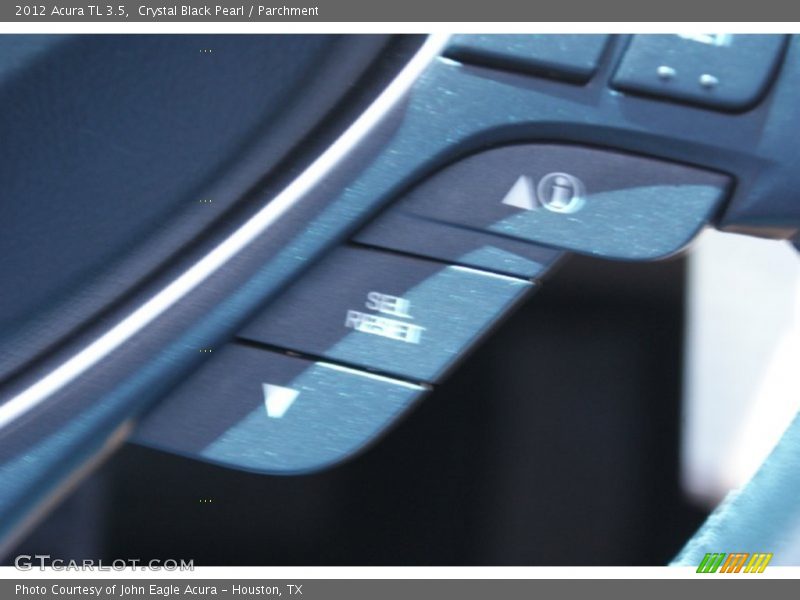 Crystal Black Pearl / Parchment 2012 Acura TL 3.5