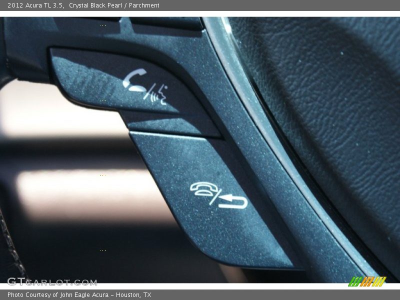 Crystal Black Pearl / Parchment 2012 Acura TL 3.5