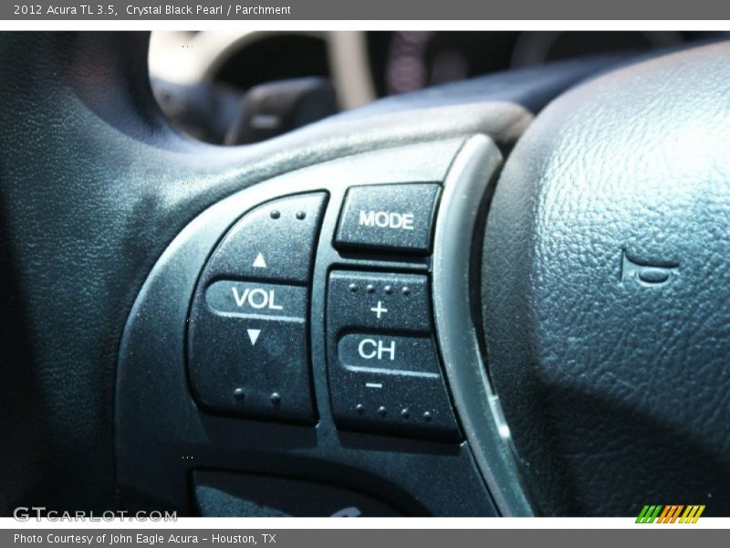 Crystal Black Pearl / Parchment 2012 Acura TL 3.5