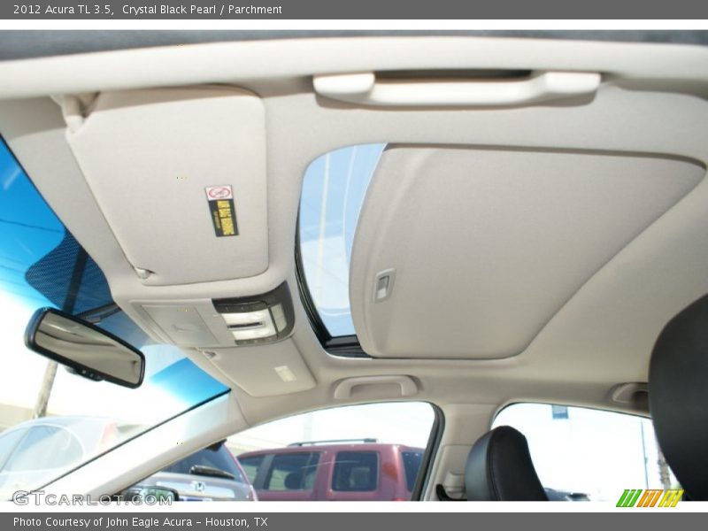 Crystal Black Pearl / Parchment 2012 Acura TL 3.5