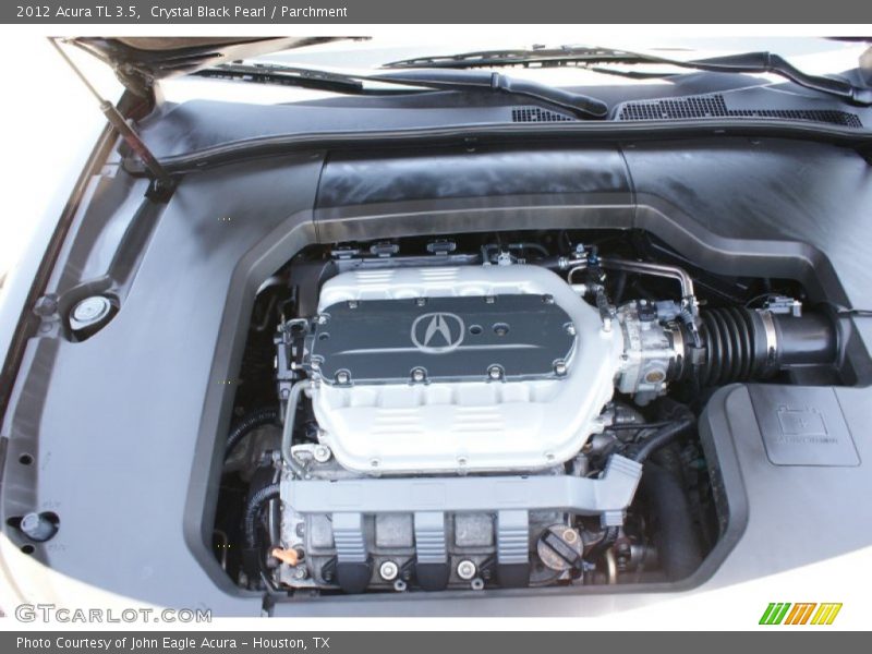 Crystal Black Pearl / Parchment 2012 Acura TL 3.5