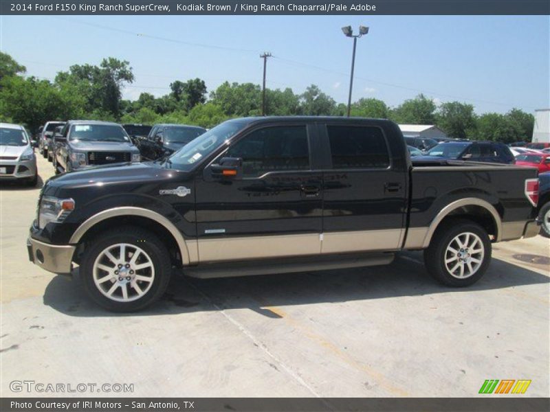 Kodiak Brown / King Ranch Chaparral/Pale Adobe 2014 Ford F150 King Ranch SuperCrew