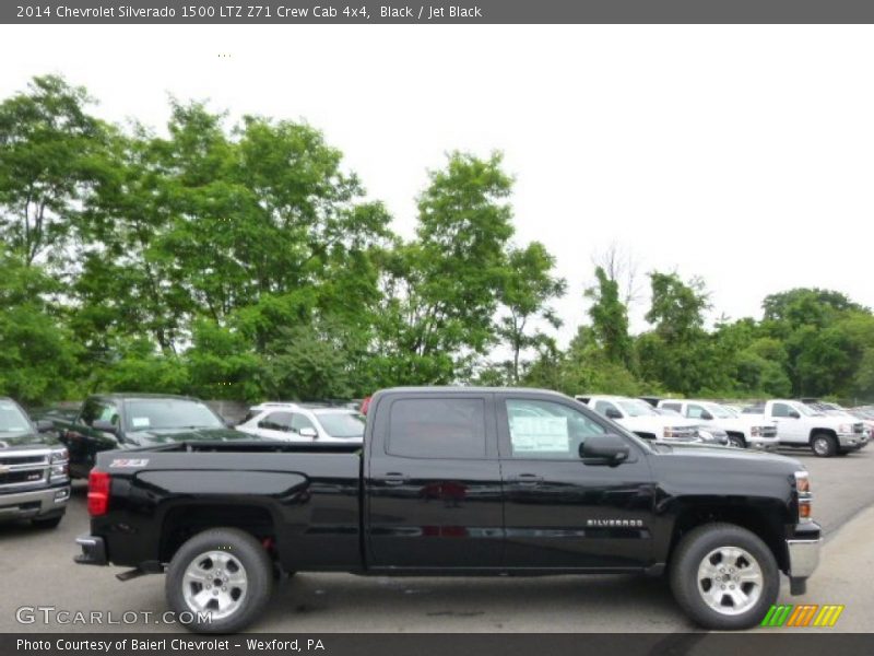 Black / Jet Black 2014 Chevrolet Silverado 1500 LTZ Z71 Crew Cab 4x4