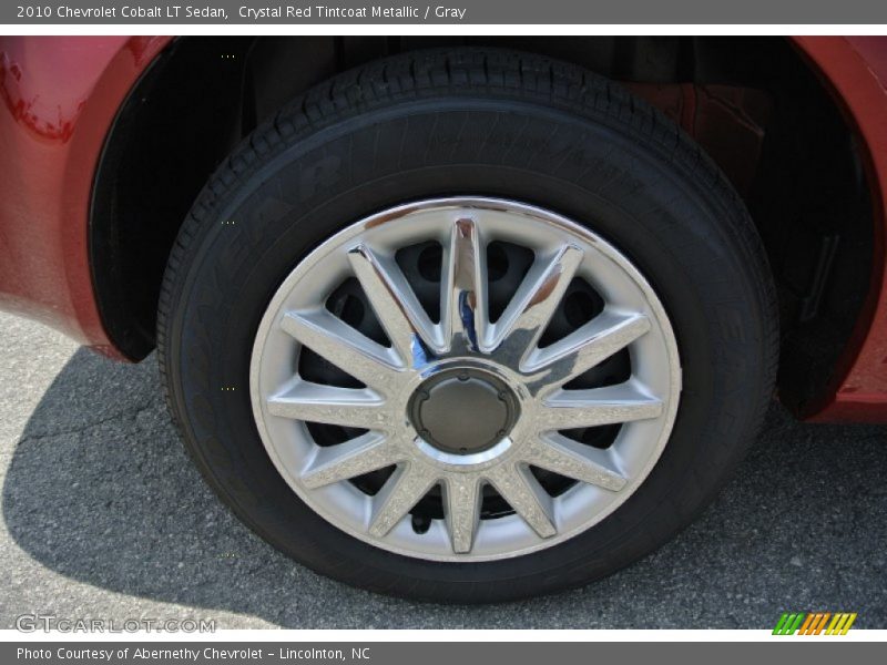 Crystal Red Tintcoat Metallic / Gray 2010 Chevrolet Cobalt LT Sedan