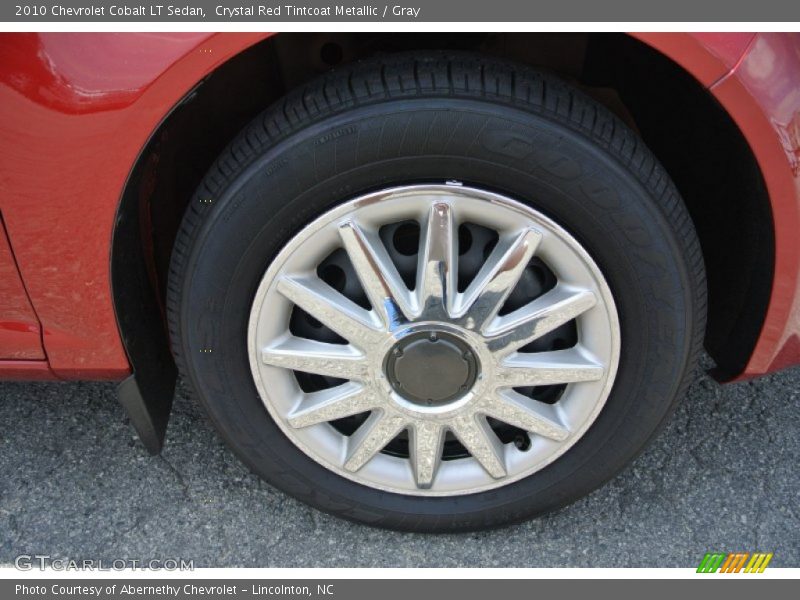 Crystal Red Tintcoat Metallic / Gray 2010 Chevrolet Cobalt LT Sedan