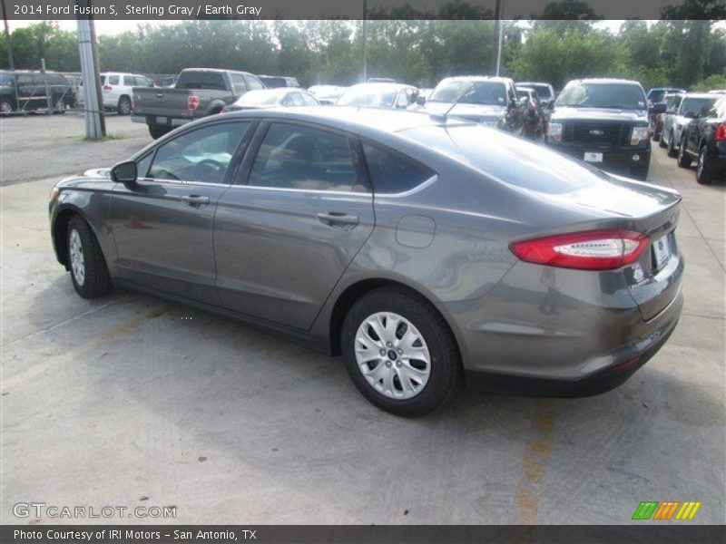 Sterling Gray / Earth Gray 2014 Ford Fusion S
