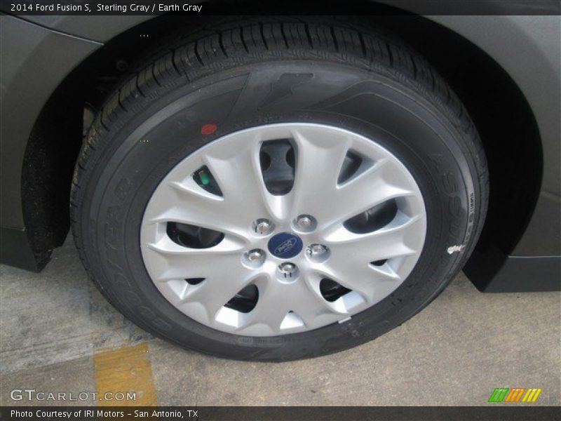 Sterling Gray / Earth Gray 2014 Ford Fusion S