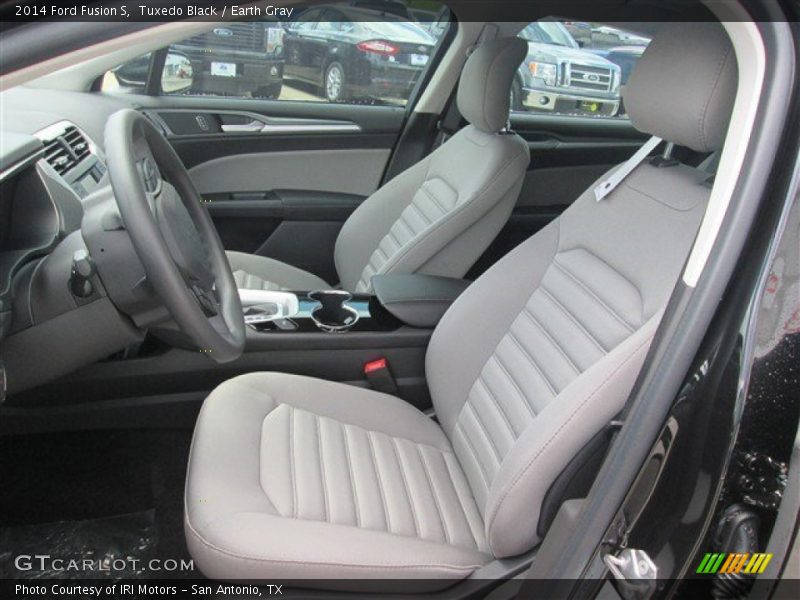 Tuxedo Black / Earth Gray 2014 Ford Fusion S