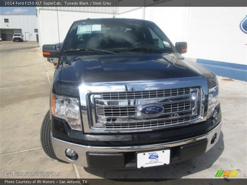 Tuxedo Black / Steel Grey 2014 Ford F150 XLT SuperCab