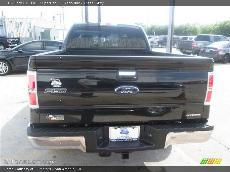 Tuxedo Black / Steel Grey 2014 Ford F150 XLT SuperCab