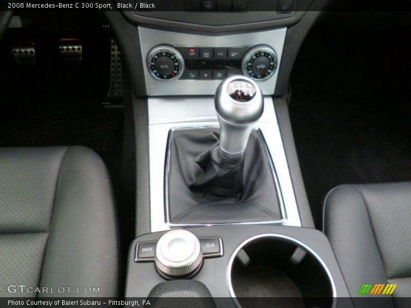 Black / Black 2008 Mercedes-Benz C 300 Sport