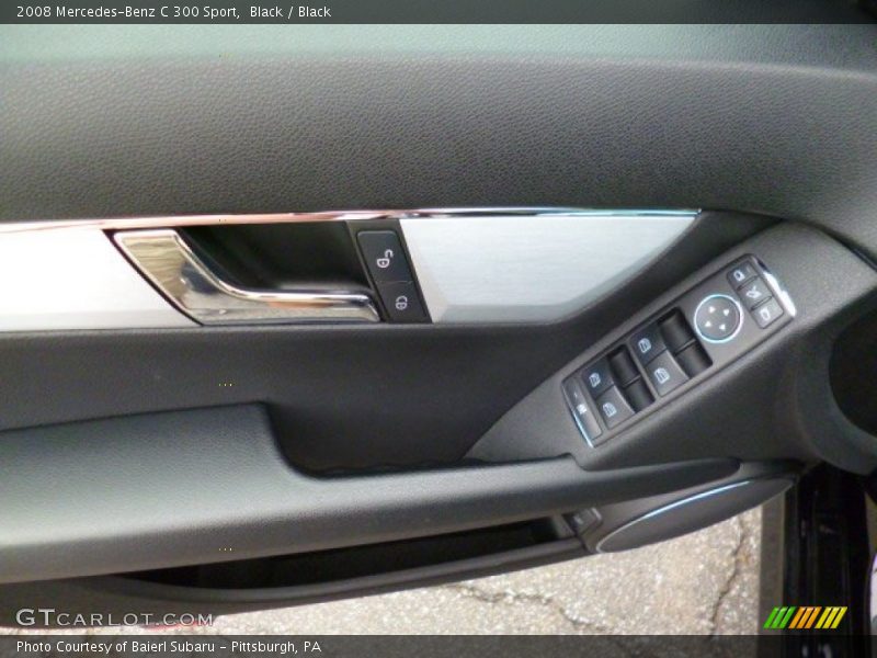 Black / Black 2008 Mercedes-Benz C 300 Sport