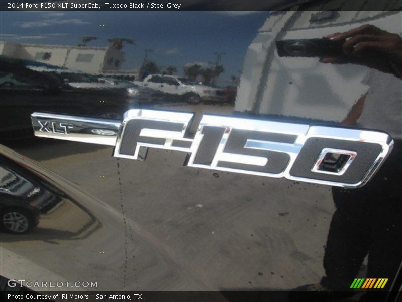 Tuxedo Black / Steel Grey 2014 Ford F150 XLT SuperCab