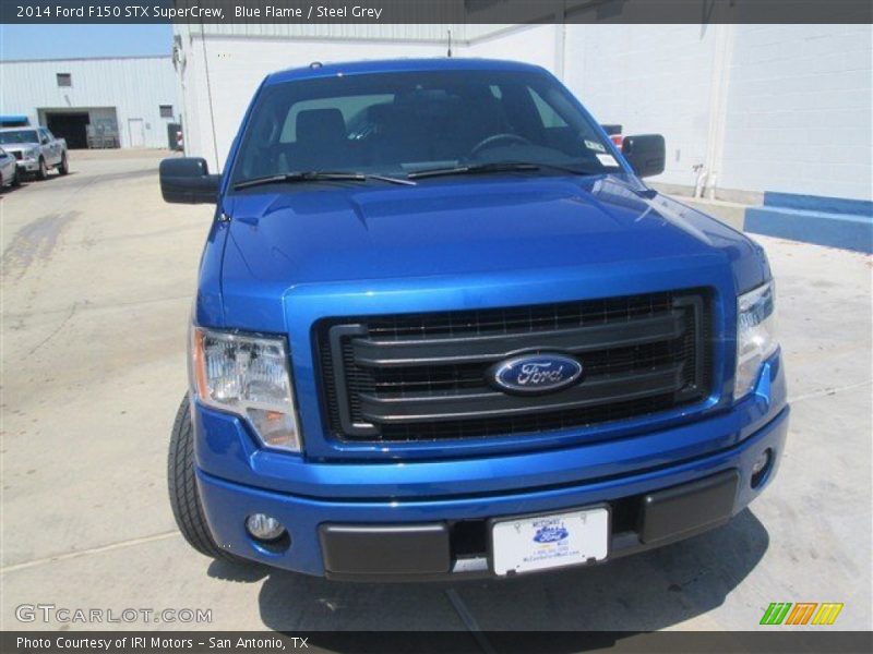 Blue Flame / Steel Grey 2014 Ford F150 STX SuperCrew