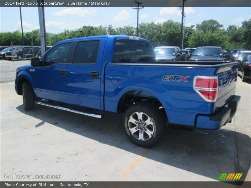 Blue Flame / Steel Grey 2014 Ford F150 STX SuperCrew