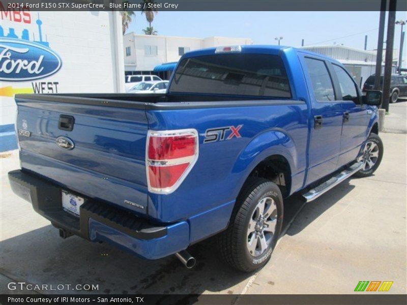 Blue Flame / Steel Grey 2014 Ford F150 STX SuperCrew