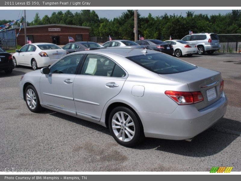 Tungsten Pearl / Light Gray 2011 Lexus ES 350