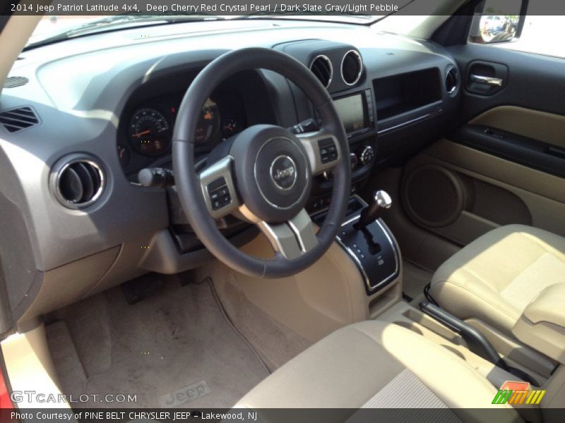 Deep Cherry Red Crystal Pearl / Dark Slate Gray/Light Pebble 2014 Jeep Patriot Latitude 4x4