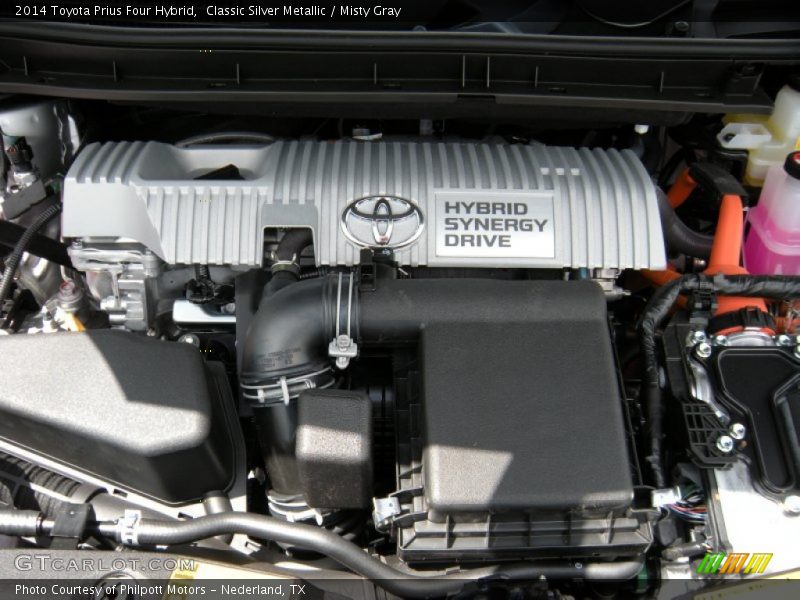 Classic Silver Metallic / Misty Gray 2014 Toyota Prius Four Hybrid