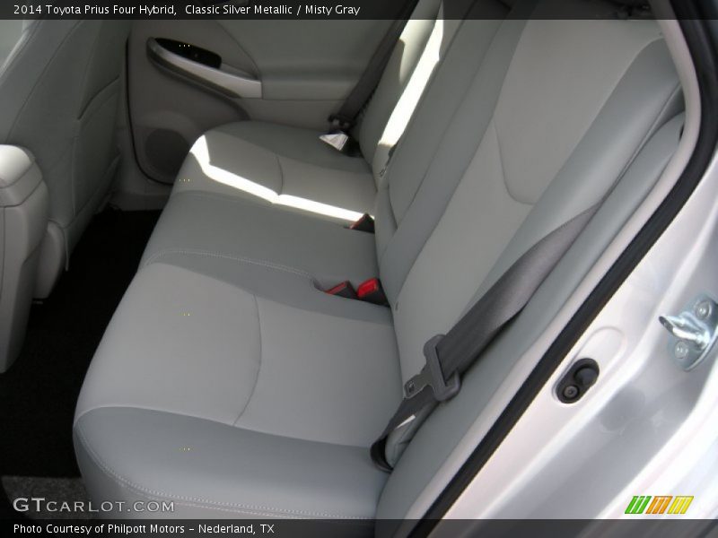 Classic Silver Metallic / Misty Gray 2014 Toyota Prius Four Hybrid