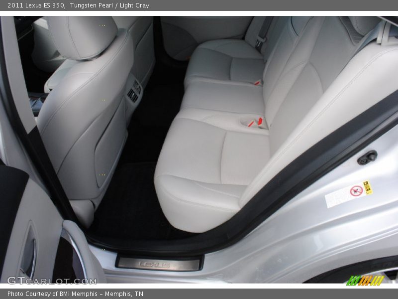 Tungsten Pearl / Light Gray 2011 Lexus ES 350