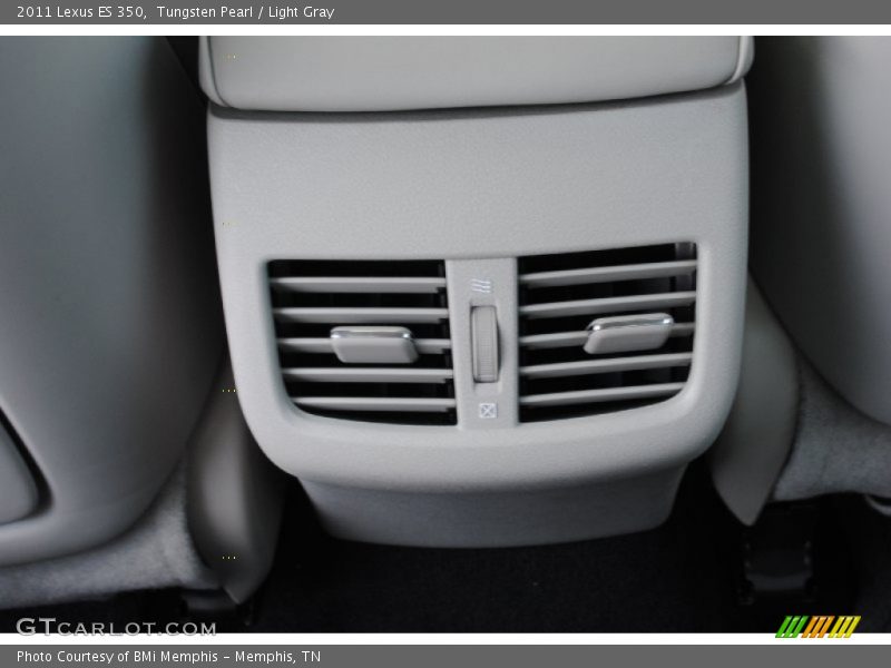 Tungsten Pearl / Light Gray 2011 Lexus ES 350