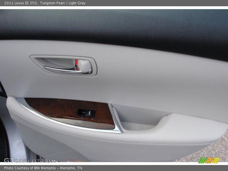 Tungsten Pearl / Light Gray 2011 Lexus ES 350