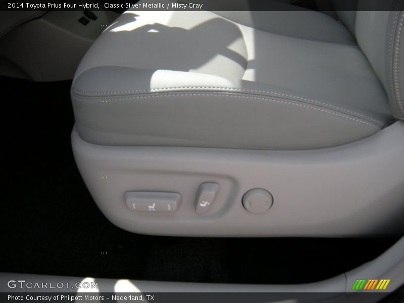 Classic Silver Metallic / Misty Gray 2014 Toyota Prius Four Hybrid