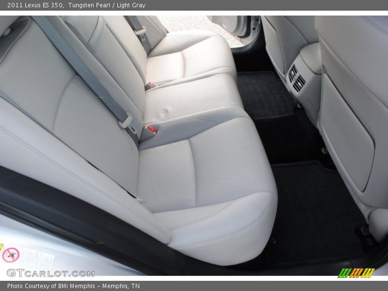 Tungsten Pearl / Light Gray 2011 Lexus ES 350